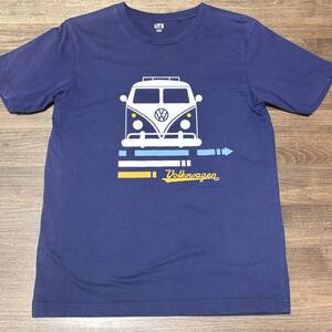 ☆(ユニクロ)ワーゲンバス フォルクスワーゲン・タイプ2 Tシャツ Volkswagen Type 2 bus T-shirt tee