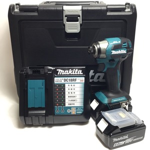 ΘΘ MAKITA マキタ インパクトドライバ 18v 未使用品 付属品完備 2 TD173D TD173DRGX ブルー 未使用に近い