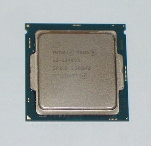 ◆Xeon E3-1240 V5 3.50GHz Skylake/4CORE/8MB/SR2LD/LGA1151 完動品★送料120円！