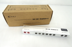 美品 Custom Audio Japan CAJ DC-DC STATION Ⅱ 2 フルアイソレート パワーサプライ