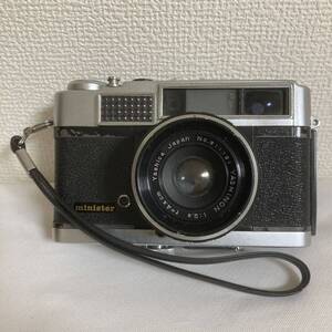 YASHICA minister ヤシカ ミニスター フィルムカメラ レトロ　ヴィンテージ　アンティーク