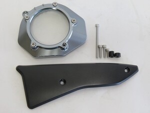 adv160 PCX/PCX e:HEV/PCX 125 160 JK05 JK06 KF47 2021 2022 CNC 透明エンジンガード ステータークラッチカバー 灰【ae-pc16-4】