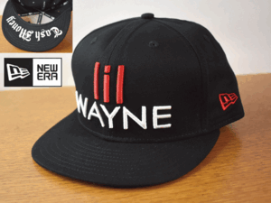 K214《未使用品》NEW ERA ニューエラ 9FIFTY【フリーサイズ】WAYNE ストリート ヒップホップ フラット 帽子 キャップ USモデル