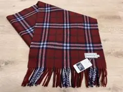 BURBERRY　バーバリー　マフラー　カシミア100％　タグ付き未使用品