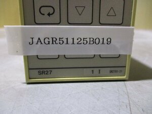 中古 SHIMADEN SR27 TEMPERATURE CONTROLLER DEGREES (JAGR51125B019)