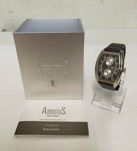 腕時計 ARBUTUS AR0056 自動巻き 裏スケ 稼働品 アルブータス 箱付