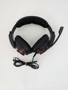 動作品 SENNHEISER ゼンハイザー ゲーミング ヘッドセット EPOS GSP600 Gaming Series ブラック レッド オーディオ マイク 周辺機器