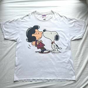 【USA製 90s ビンテージ】スヌーピー SNOOPY Tシャツ /アート アニマル 企業 バンド ジャケット スウェット デニム 40s 50s 60s 70s 80s