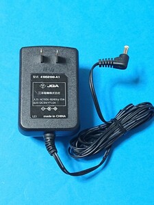 送料無料 即決 41050100-A1 ACアダプタ DC5V1.0A1A (SANYO 三洋電機 ポータブルCD MD 日立 i.μ