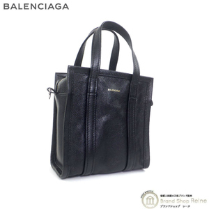 バレンシアガ （BALENCIAGA） バザール ショッパー XXS 2way ハンド ショルダー バッグ 513988 ブラック（新品同様）中古