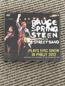 BRUCE SPRINGSTEEN & THE E STREET BAND「PLAYS EPIC SHOW IN PHILLY 2012」3DVD-R