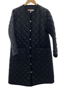 Traditional Weatherwear◆アークローロングキルティングジャケット/36/ポリエステル/BLK/L212APQCO0098AA