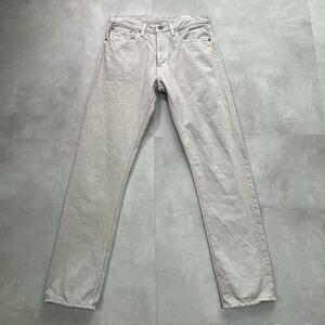 美品 orSlow 107 デニムパンツ IVY FIT ライトグレー サイズ1