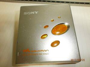 SONY　MZ-E520　オレンジシルバー（●（ 。 ）＜）DSP６バンドイコライザー迫力高音質難有中古ジャンク品