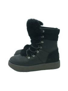 UGG australia◆ANKLE BOOTS/ボア/22cm/BLK/1017493