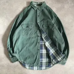 80s L.L.Bean ワークシャツ