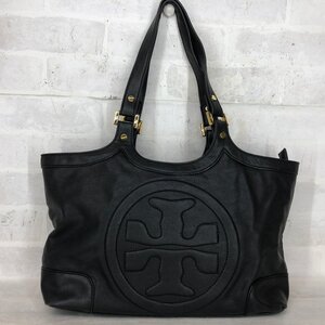 TORY BURCH トリーバーチ ボンベ レザー トートバッグ ブラック LH632025011006