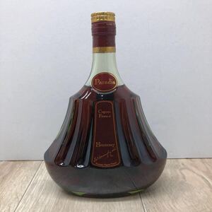 178 D 《落札後生年月日の記載必須》Hennessy Paradeis ヘネシー パラディ 金キャップ ブランデー コニャック 40度 700ml グリーンボトル 