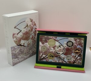 (OH2439)☆美品☆ 桜の通り抜け2007 プルーフ貨幣セット~通り抜け再開60周年記念～ 　松月 額面\666 造幣局 ピンク　