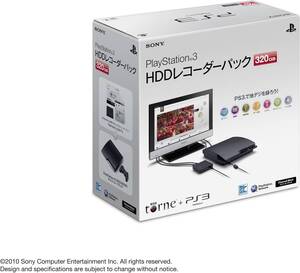 PlayStation3 HDDレコーダーパック 320GB チャコール・ブラック