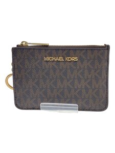 MICHAEL KORS◆カードケース/-/BRW/レディース/35H9GTVP1B