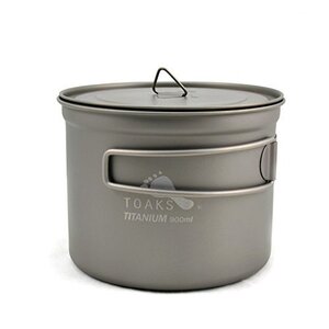 【中古】TOAKS Titanium 900ml Pot with 115mm Diameter by TOAKS