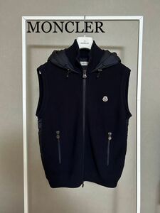 モンクレール★MONCLER★ハイブリッドダウンベスト★size XXL★ダークネイビー★正規品