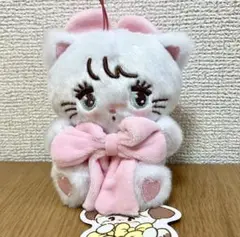 mikko characters　抱きしめおリボンマスコット　ぬいぐるみ　ムース