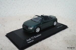 ミニチャンプス アウディ TT ロードスター 1/43 ミニカー AUDI