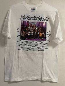 80s USA FOR AFRICA WE ARE THE WORLD Tシャツ Michael Jackson マイケルジャクソン 菅田将暉 Madonna hip hop WU TANG snoop MOTOWN