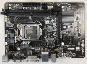 【中古パーツ】BIOS確認のみ、GIGABYTE GA-H81M-D3V-JP マザーボード ＩＯパネル LGA1150 ■MB4176