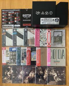 レッド ツェッペリン【Led Zeppelin】紙ジャケ limited edition papersleeve 紙ジャケット definitive collection BOXセット CD jimmy page