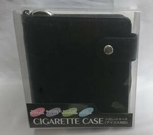 【新品・送料無料】シガレットケース CIGARETTE CASE 【アイコス対応】【PUレザー】ケースをしたまま充電可能・カードポケット付き