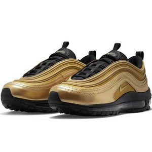 ナイキ W エア マックス 97 定価19800円 27.5cm US10.5 ゴールド/ブラック WMNS AIR MAX 97 スニーカー