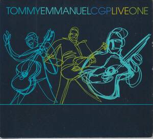 輸入盤 紙ジャケ/TOMMY EMMANUEL トミー・エマニュエル/CGP LIVE ONE/2CD