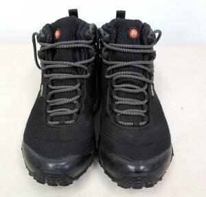 M798/メレル MERRELL カメレオン2 ゴアテックス /CHAMELEON2 STORM MID GORE-TEX BLACK/j588638/WOMENS レディース US7 (25.5cm前後) (再)