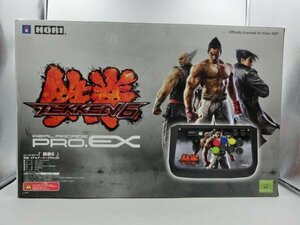 【中古現状品】Xbox360 鉄拳6 対応 リアルアーケードPro.EX 動作未確認 HORI 1FA-T120-5MA764