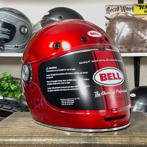 ☆US BELL BULLITT GLOSS CANDY RED ベル ブリット フルフェイスヘルメット グロスキャンディーレッド/XL 輸入品 即納