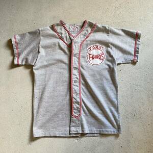 60’s HOWELL Baseball Shirt ベースボールシャツ グレー Vintage 古着　used