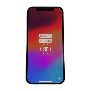 Apple iPhone 12 128GB スマートフォン 5G SIMフリー デュアルカメラ ホワイト MGHV3J/A 中古 T1