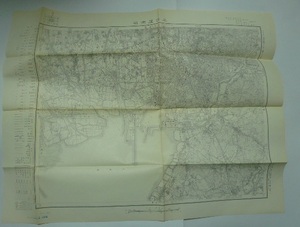 昭和30年資料修正/昭和32年発行　1/5万地形図　「名古屋南部」　地理調査所