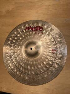 PAISTE パイステ　貴重な3000シリーズ！　18インチ　ライド　中古！！