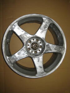 WORK　17X8J　PCD100 5穴 17インチ　1本です　現状品　　　　Work Ewing Rsz　ワーク　アルミホイール 旧車　ガレージ　テーブル　