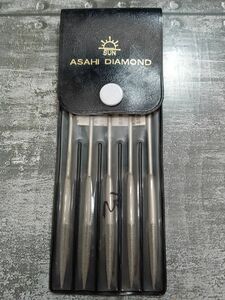 未使用 ASAHI DIAMOND 旭ダイヤモンド ダイヤモンドやすり 5本セット