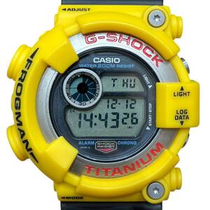 CASIO カシオ G-SHOCK フロッグマン アメリカズカップ DW-8200 デジタル イエロー系 稼働