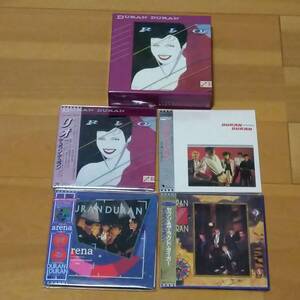 紙ジャケ　　DURAN　DURAN　　　4タイトルセット　　DU特典BOX付　　 　紙ジャケット　　国内盤　　　