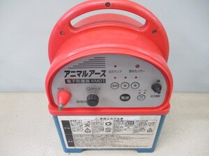 中古品　サナーエレクトロニクス（株）　電子防護器 KM01　牧柵機 　（わ-86）