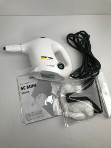 FUZ 【中古品】 KARCHER ケルヒャー 家庭用スチームクリーナー SC MINI 通電確認済み 除菌 掃除 コンパクト 〈101-240918-KY-8-FUZ〉