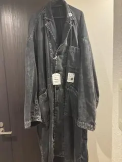 ミハラヤスヒロCotton Satin Shop Coat