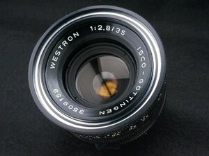 人気!! ISCO -GOTTINGEN WESTRON 35mm f2.8 ドイツ製 M42マウント!!!!! 0639